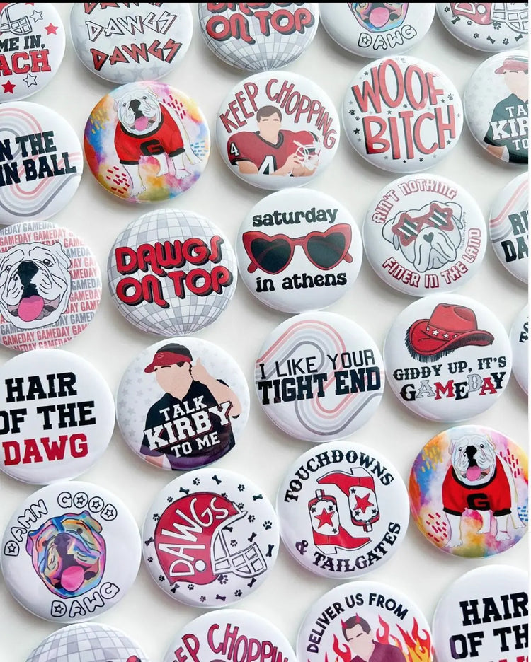 Game-Day-Buttons American Graham Apparel