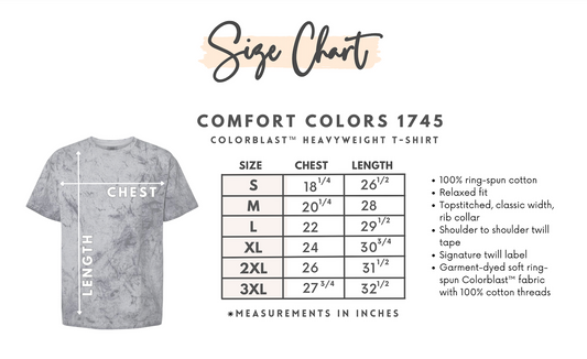 PREORDER: WOOF Comfort Colors 6045 Acid Wash Bulldog Graphic Long Sleeve T-Shirt