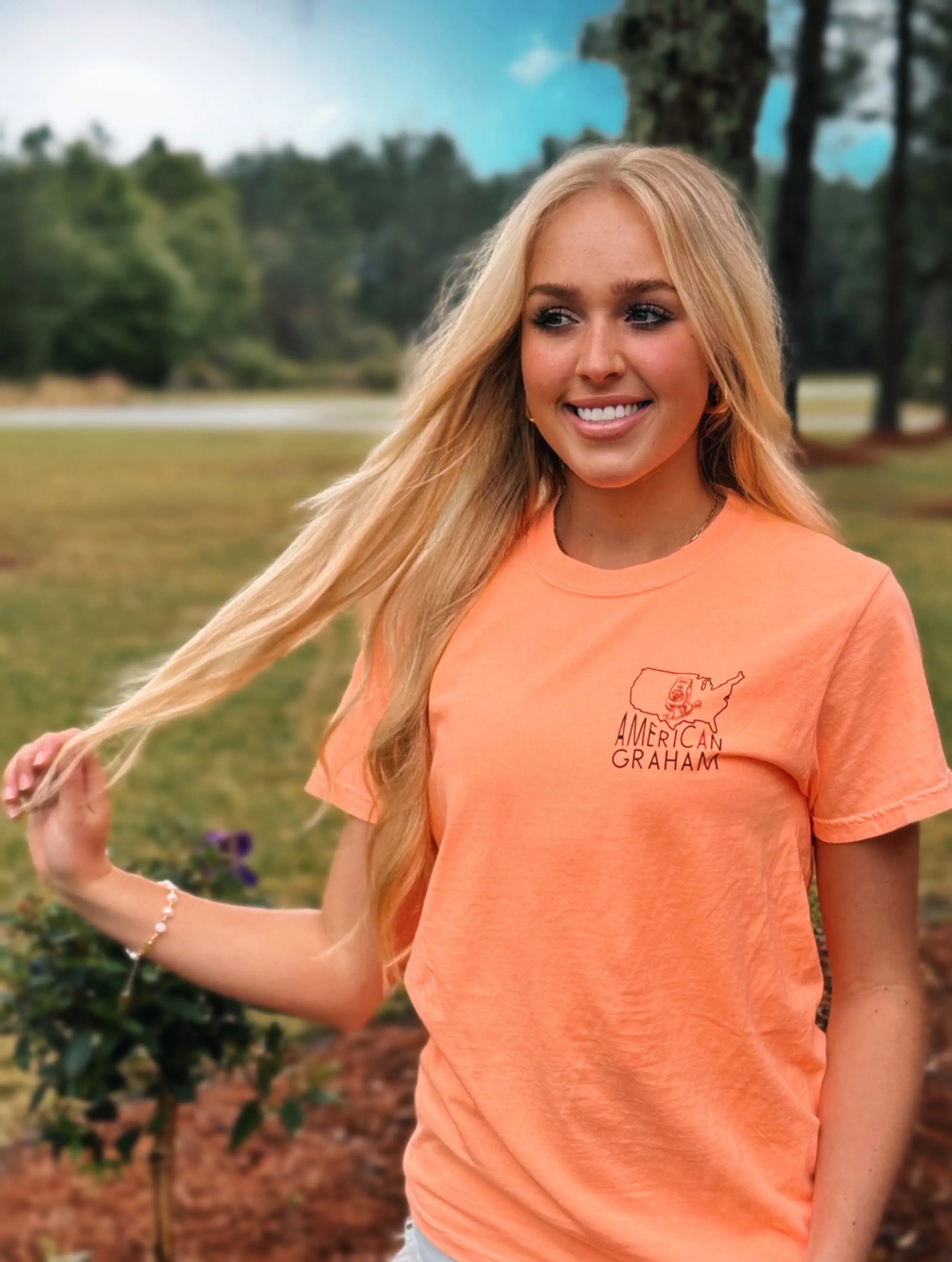 Biscuits, Originated in Grandma's Kitchen Comfort Tee American Graham Apparel