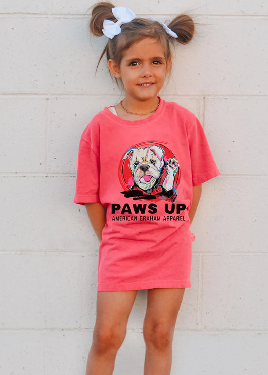 Youth Paws Up Comfort Tee American Graham Apparel