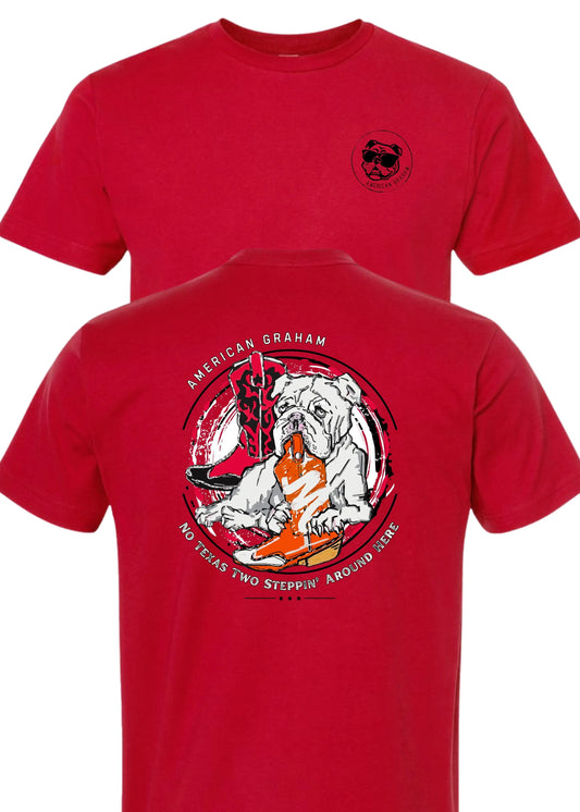 No Texas 2 Steppin' Allowed (UGA vs UT) - American Graham Apparel American Graham Apparel