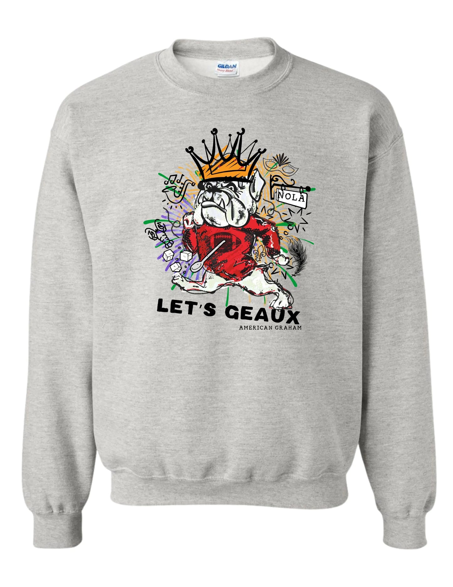 NOLA TO NATTY Gildan Sweatshirt American Graham Apparel