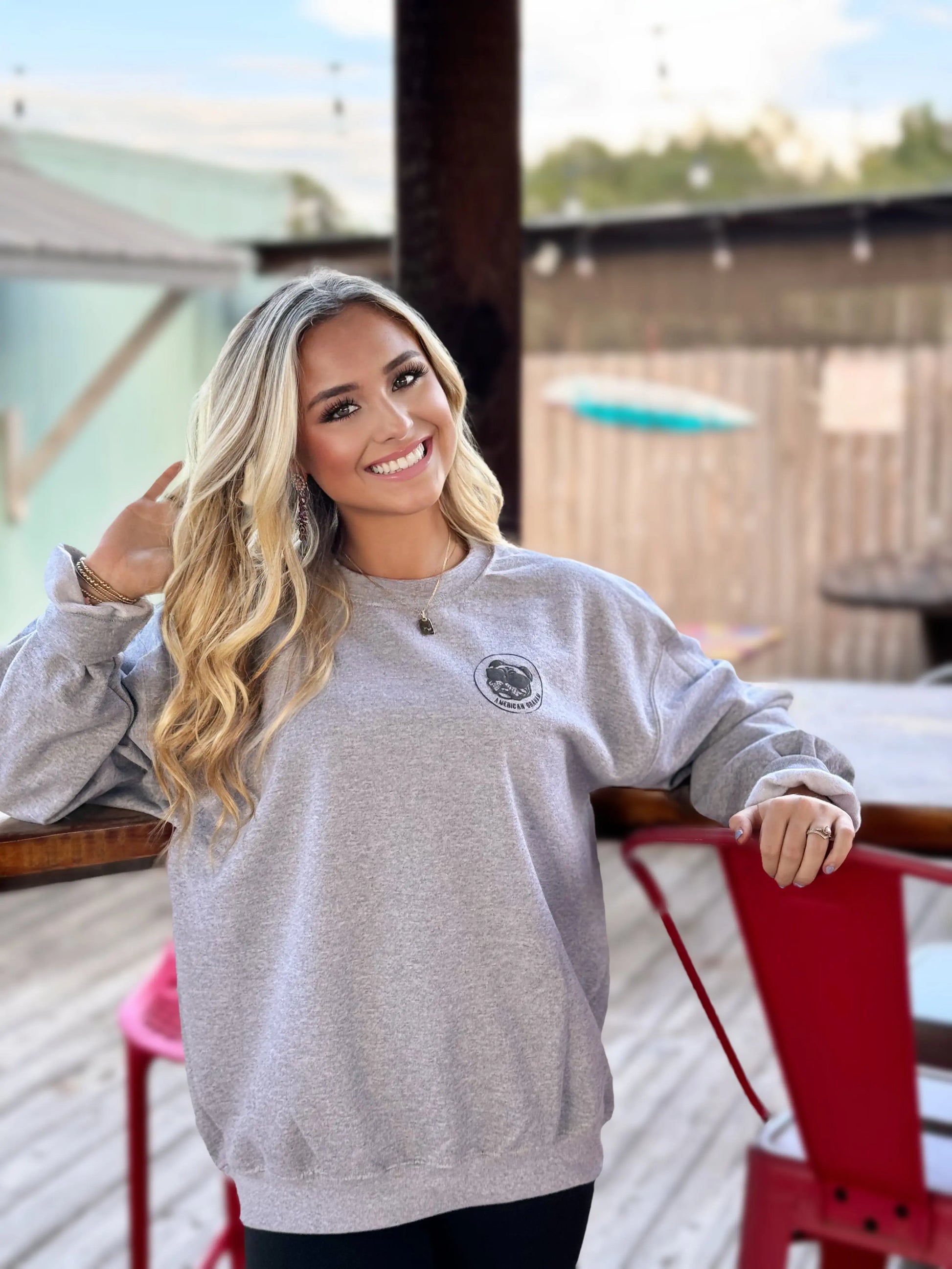 Puff Ink Down Town Athens, GA Sweatshirt American Graham Apparel