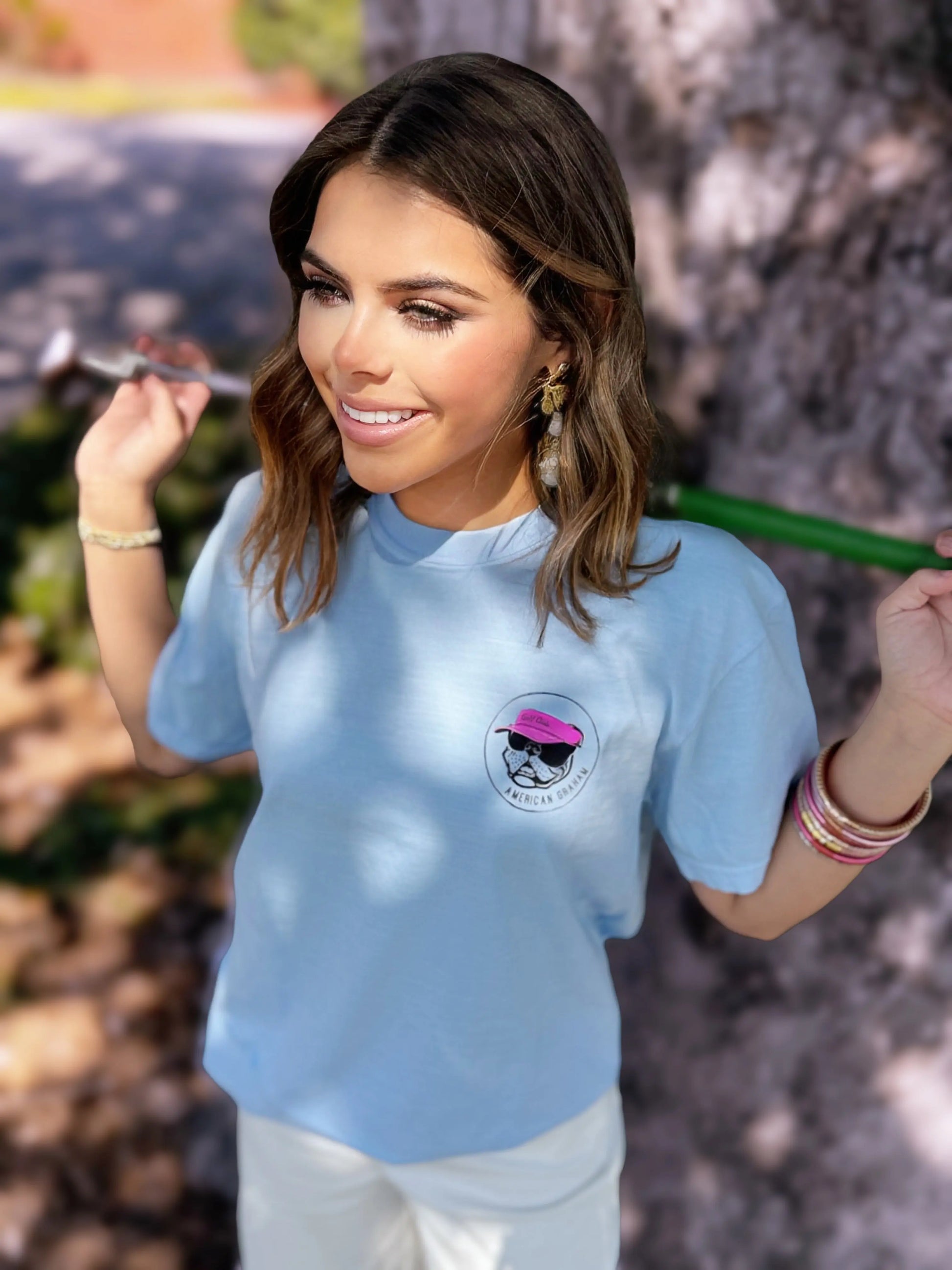 Hush Y'all Golf Comfort Tee American Graham Apparel