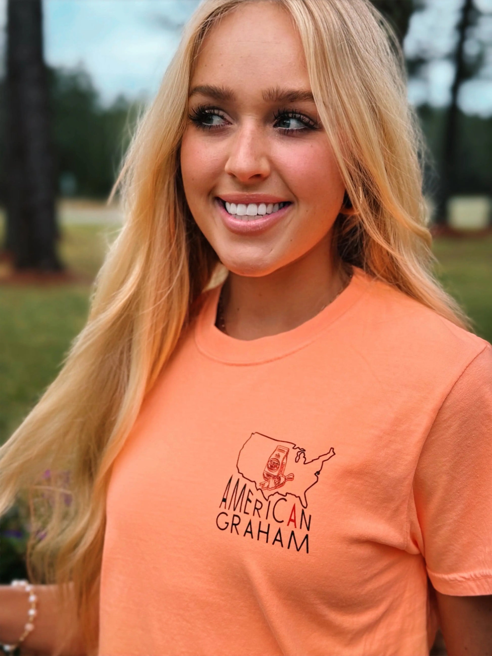 Biscuits, Originated in Grandma's Kitchen Comfort Tee American Graham Apparel