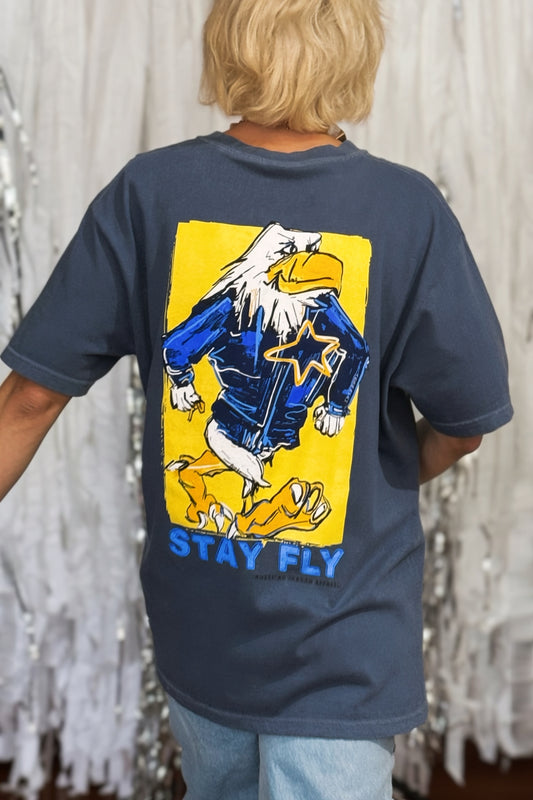 Stay Fly Eagles Comfort Colors® Graphic T-Shirt