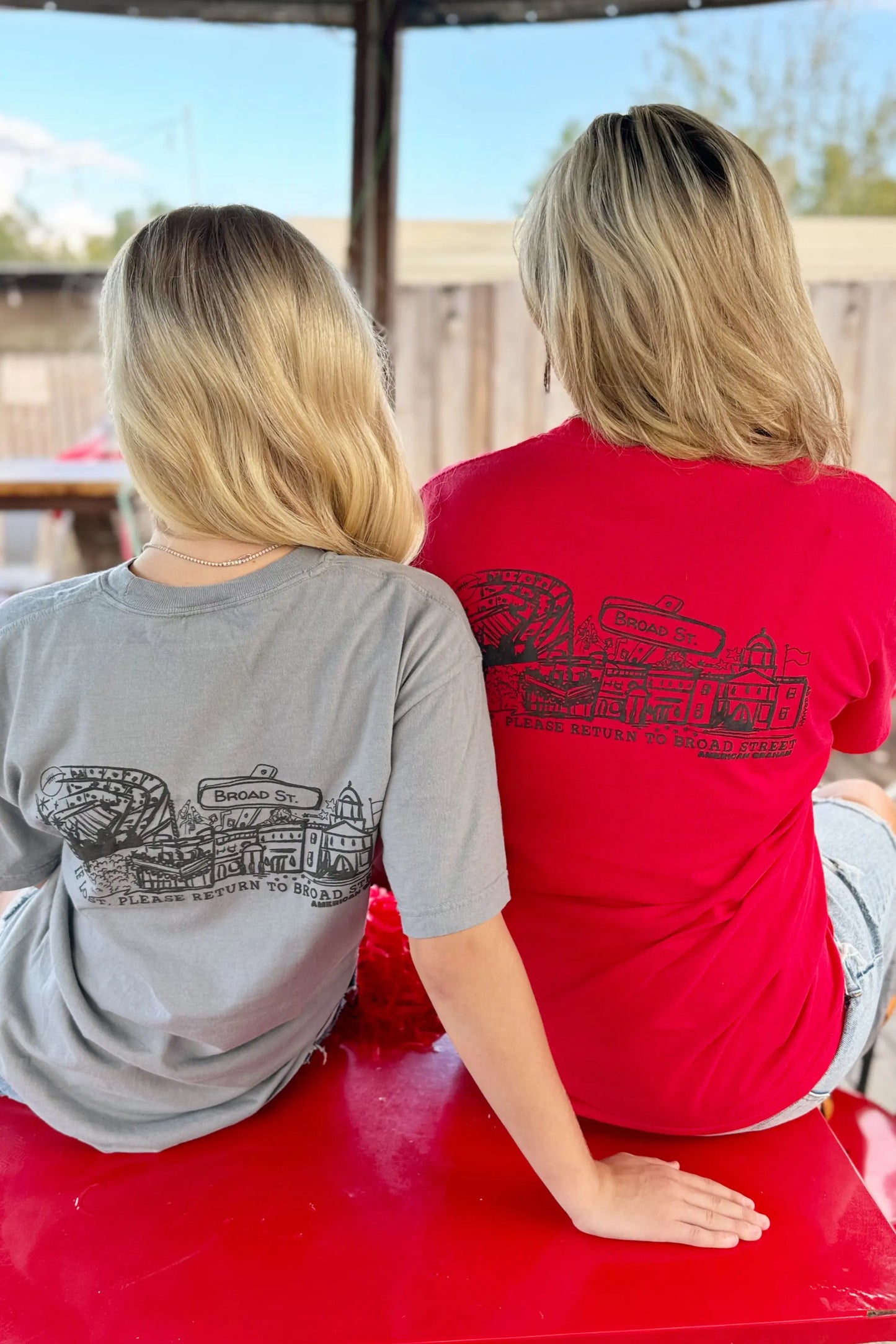 Puff Ink Down Town Athens, GA Comfort Tee American Graham Apparel