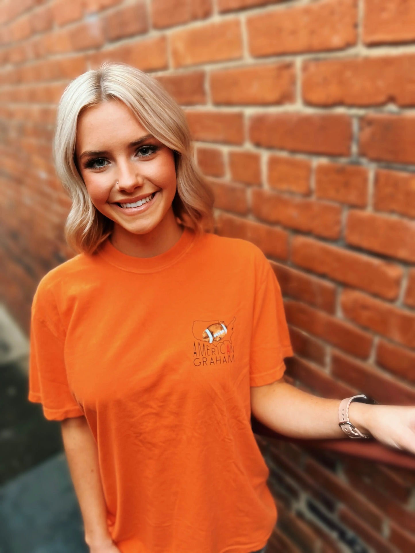 HERE TO TAKE IT ALL Comfort Tee American Graham Apparel
