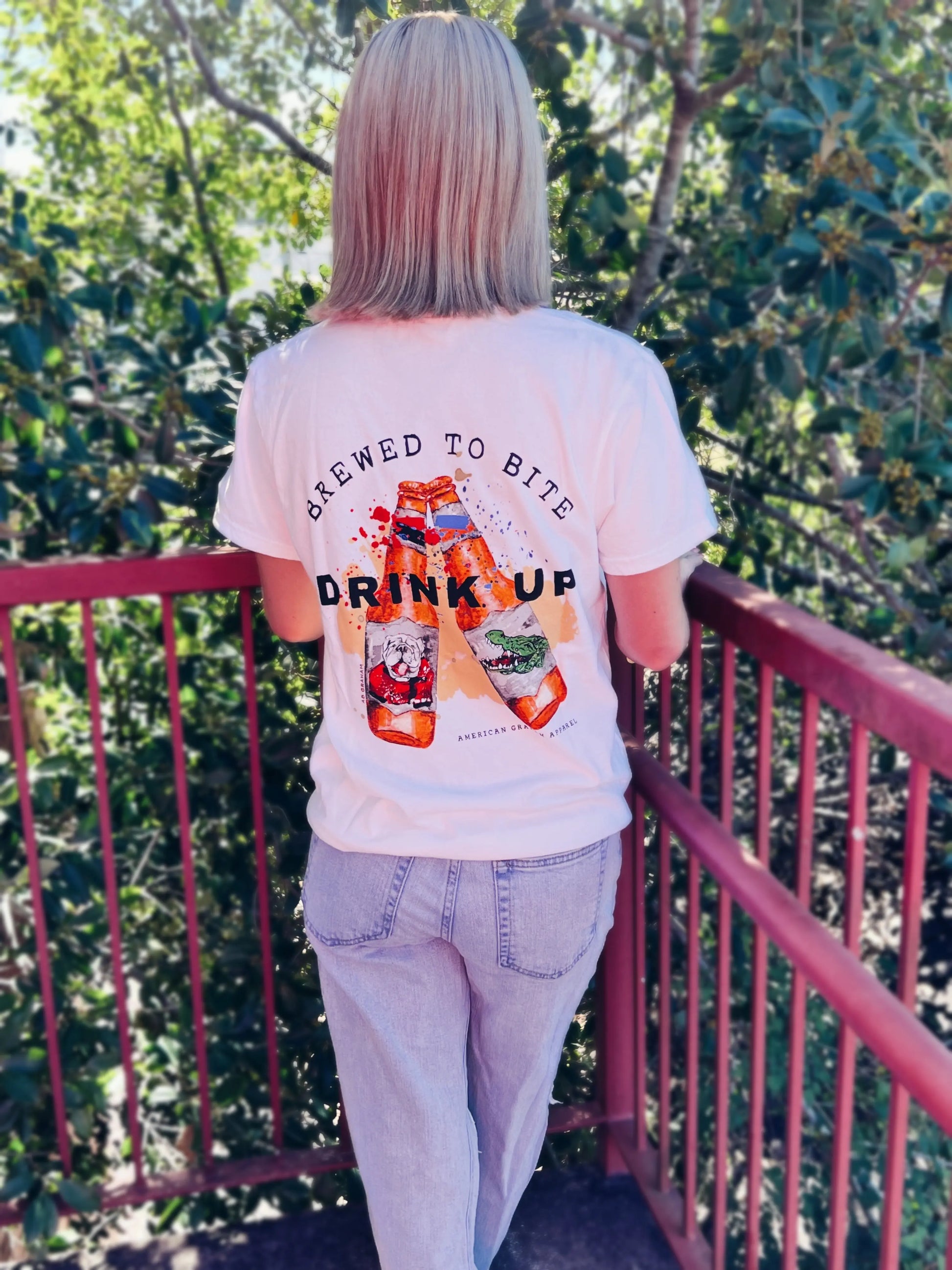 Brewed to BITE GA/FL Comfort Tee American Graham Apparel