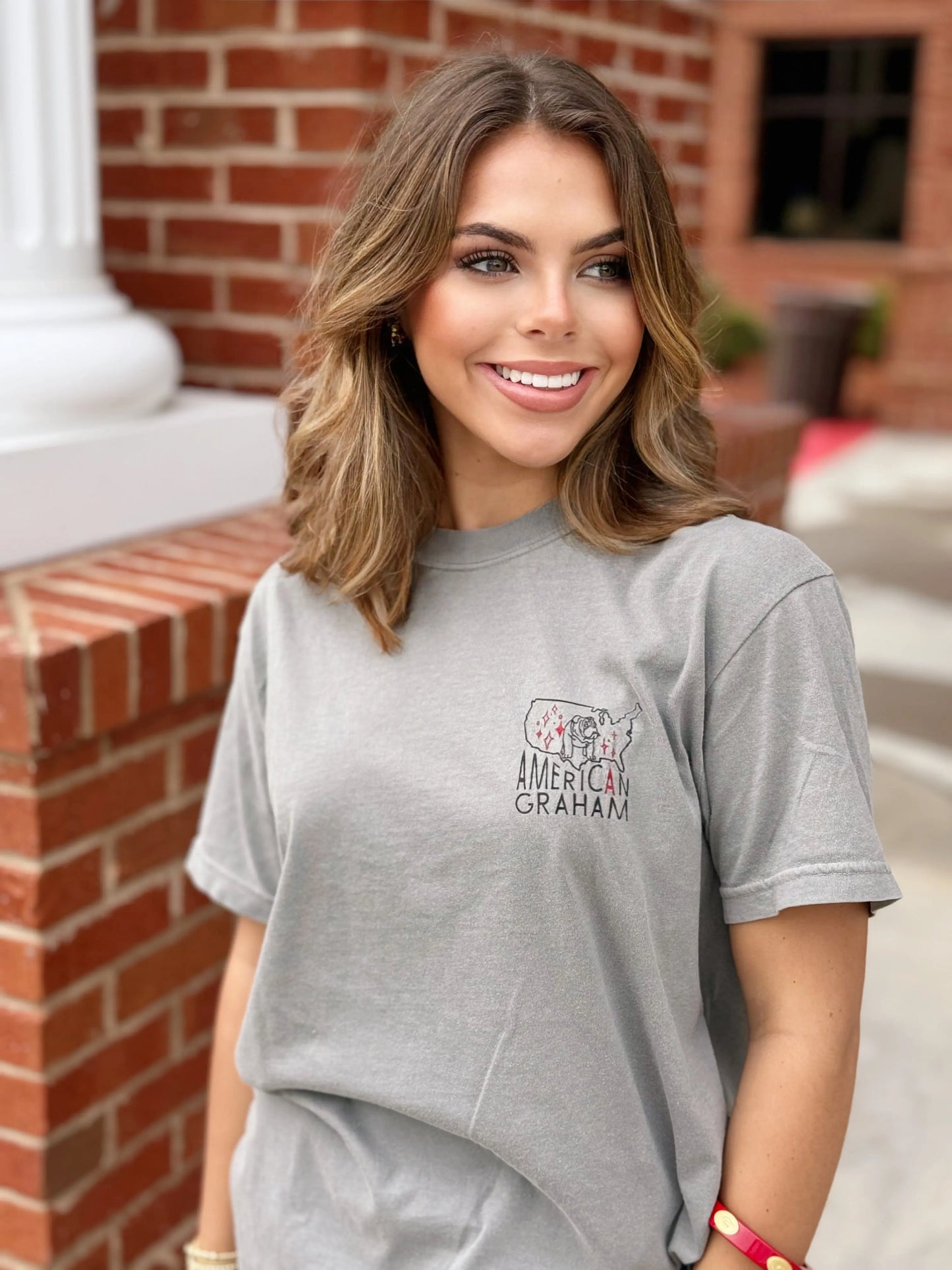 There's No Place Like>>> Athens Tee American Graham Apparel