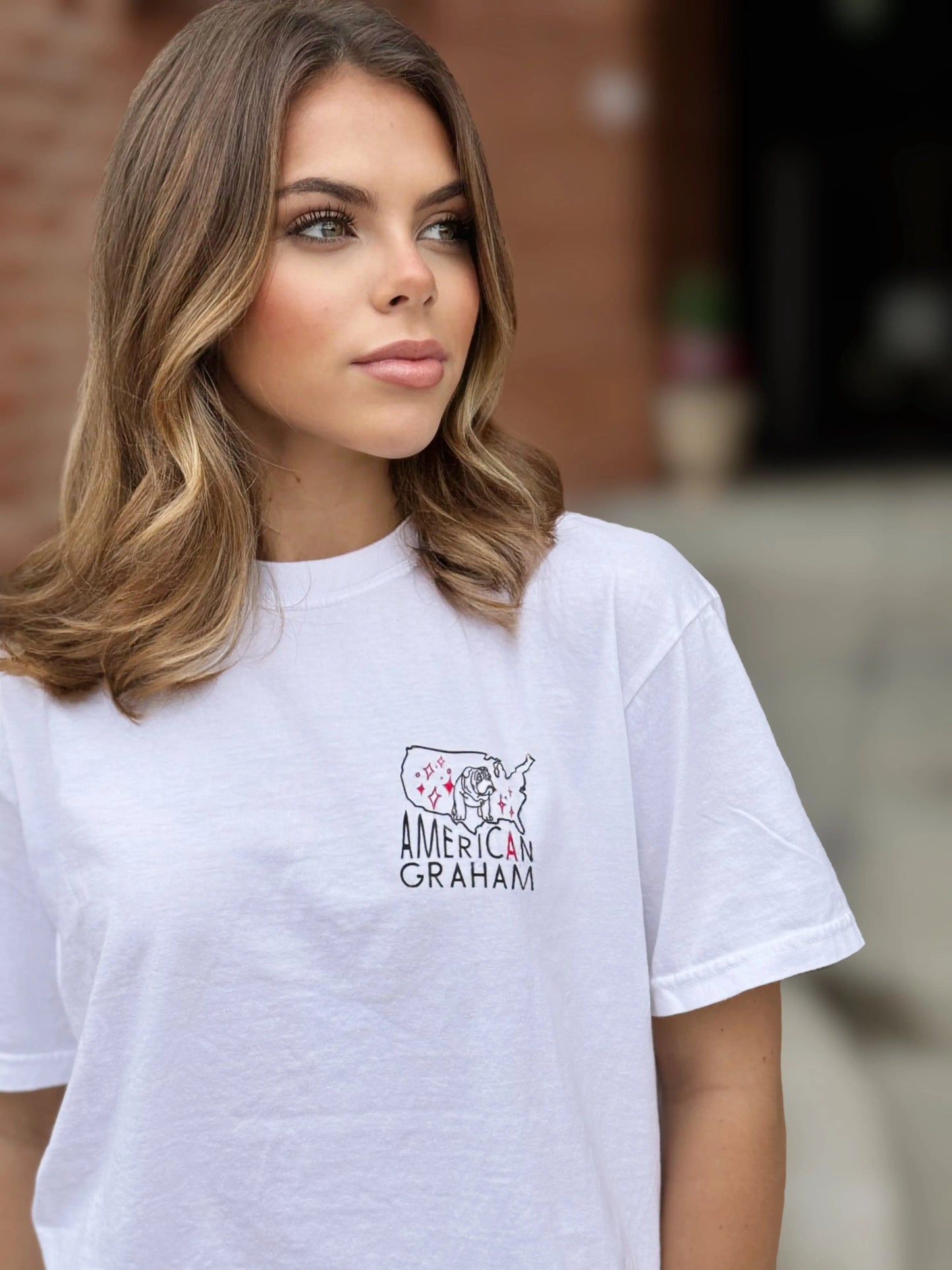 There's No Place Like>>> Athens Tee American Graham Apparel