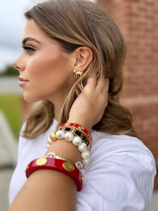 Lisi Lerch Bulldog Stud Earrings Lisi Lerch