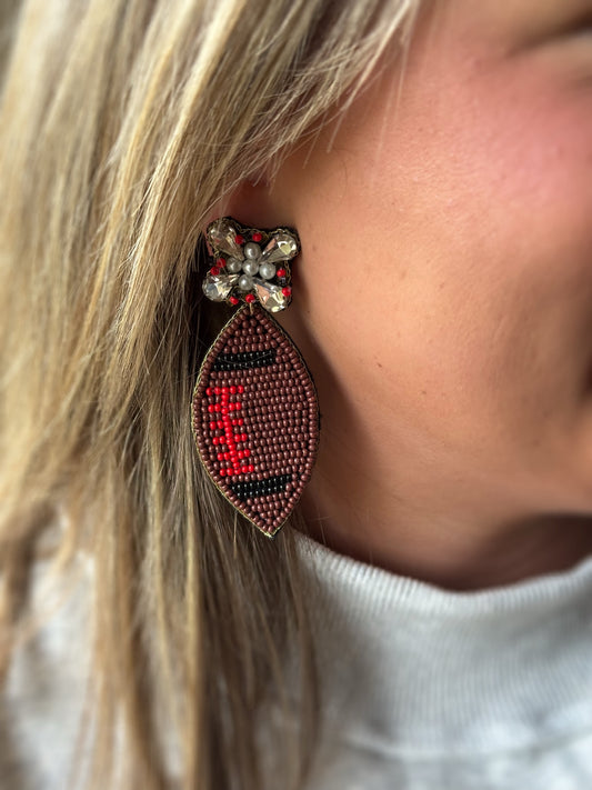 Football Frenzy Earrings