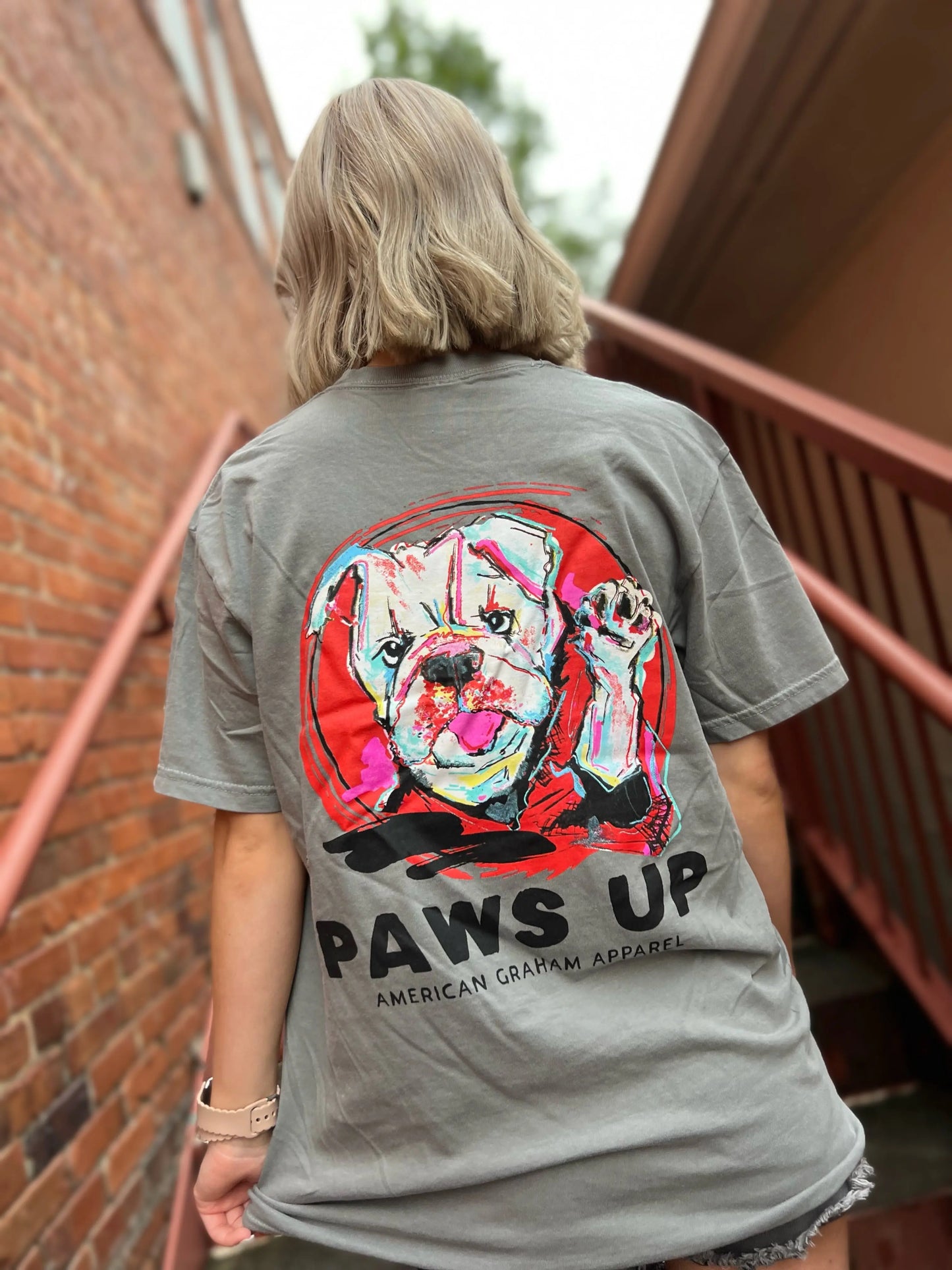 Paws Up Unisex Comfort Tee American Graham Apparel