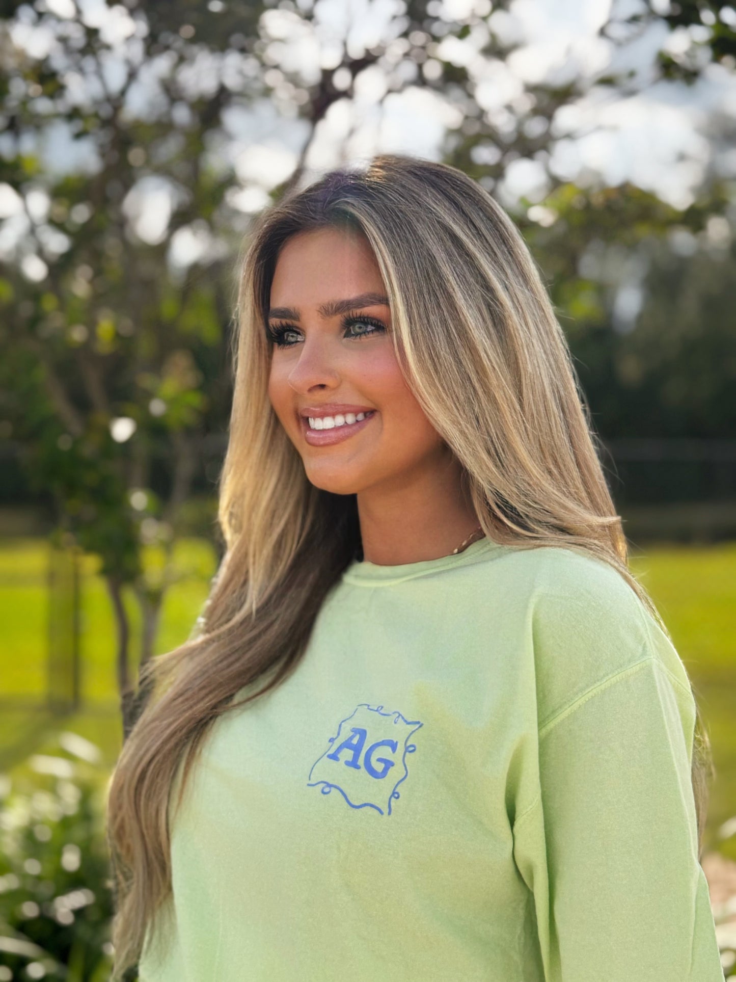 It's Giving Spring, Hydrangea Floral Graphic Tee American Graham Apparel
