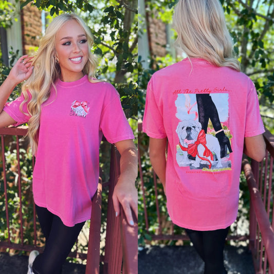 All The Pretty Girls Walk Like This Comfort Tee American Graham Apparel