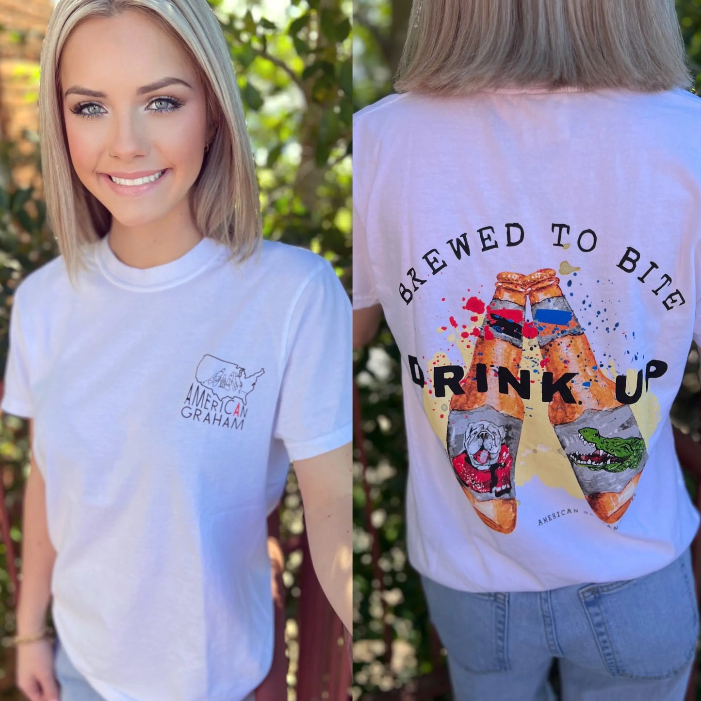 Brewed to BITE GA/FL Comfort Tee American Graham Apparel