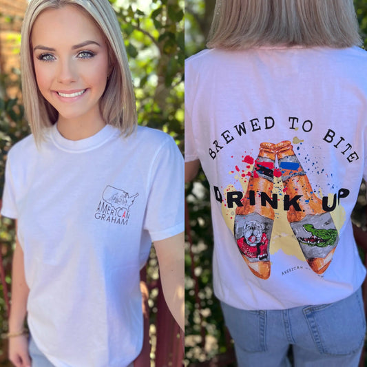 Brewed to BITE GA/FL Comfort Tee American Graham Apparel