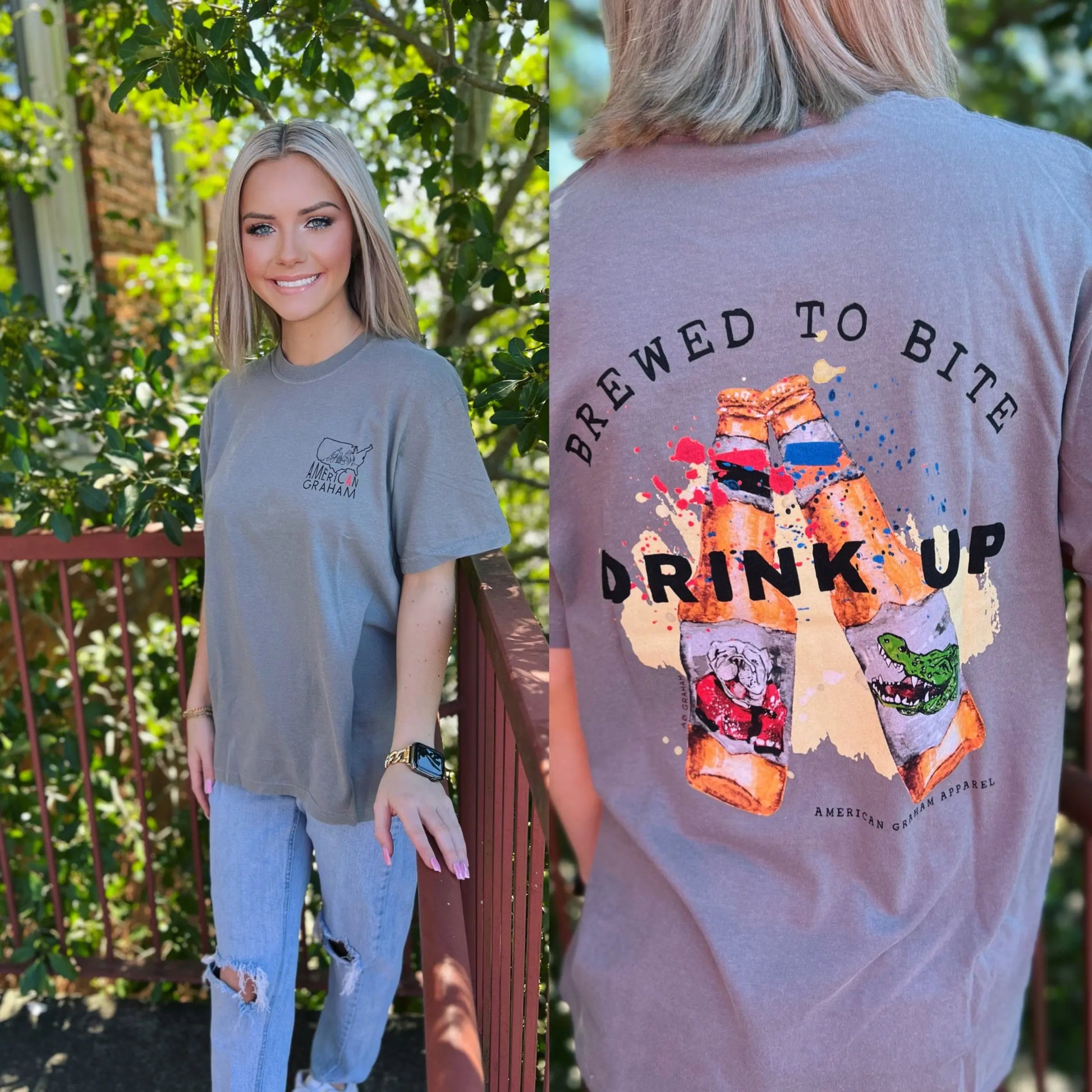 Brewed to BITE GA/FL Comfort Tee American Graham Apparel