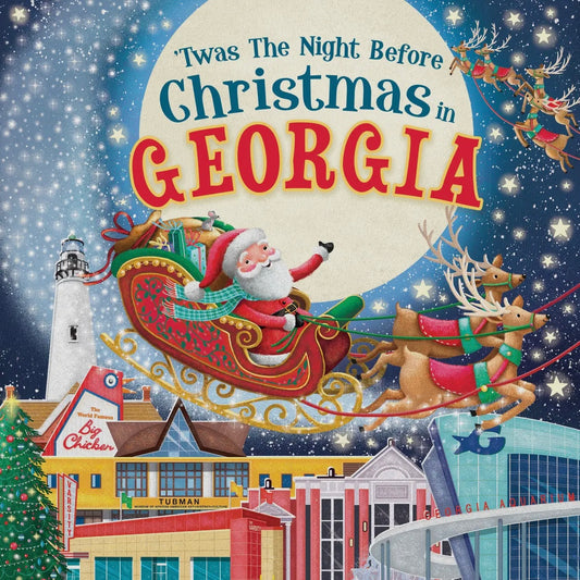 Twas The Night Before Christmas in Georgia Children's Book