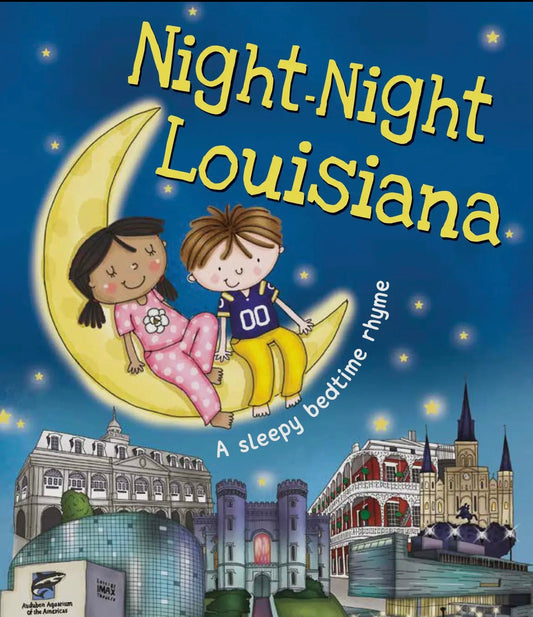 Night-Night Louisiana Children's Bedtime Book