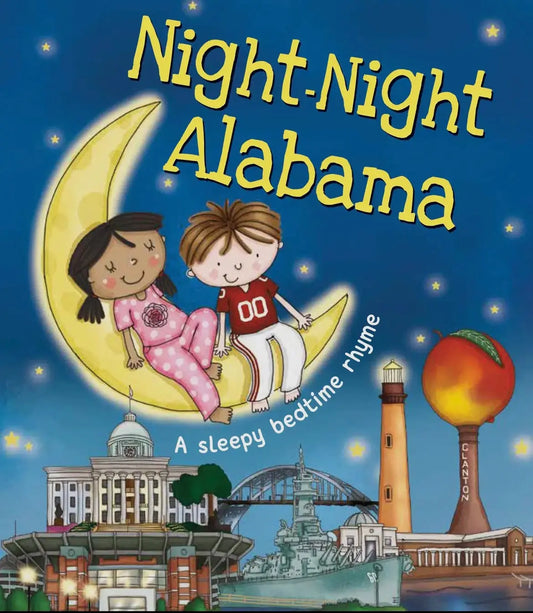 Night-Night Alabama Children's Bedtime Book American Graham Apparel