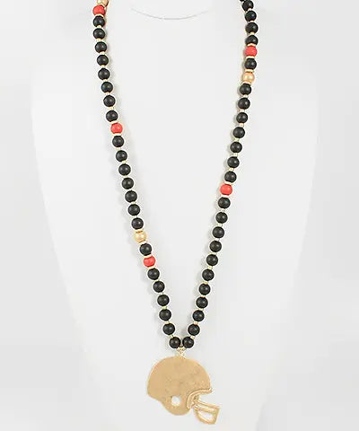 TOUCHDOWN Beaded Necklace Seasons Jewelry