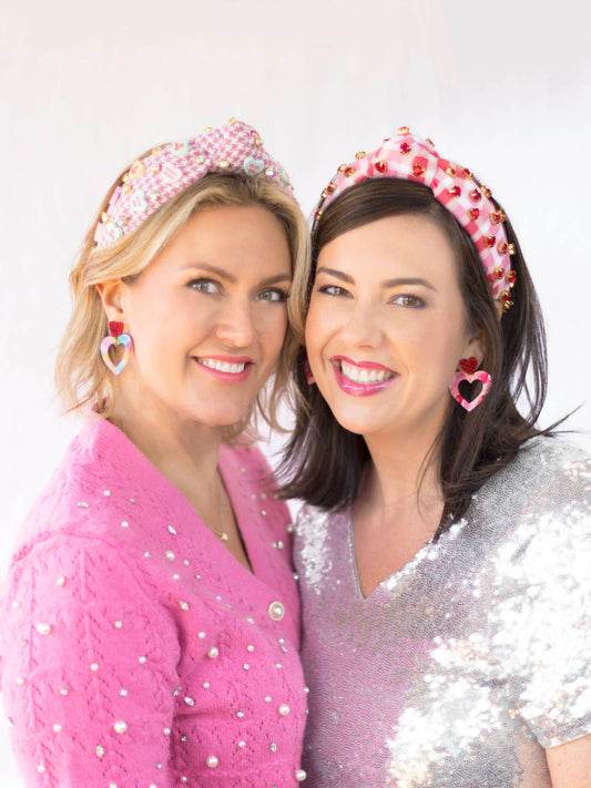 Embellished Conversation Heart Headband Sandy + Rizzo