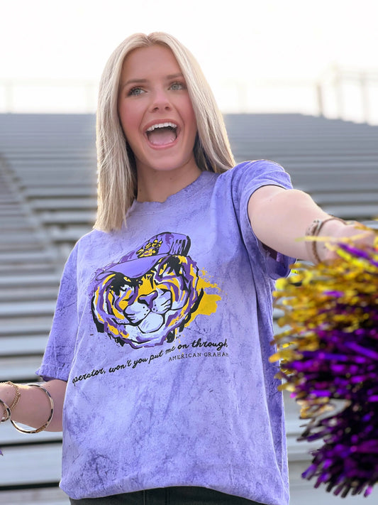 Callin' Baton Rouge Mineral Wash T-Shirt American Graham Apparel