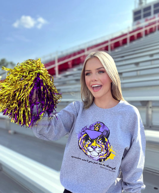 Callin' Baton Rouge Basic Sweatshirt American Graham Apparel
