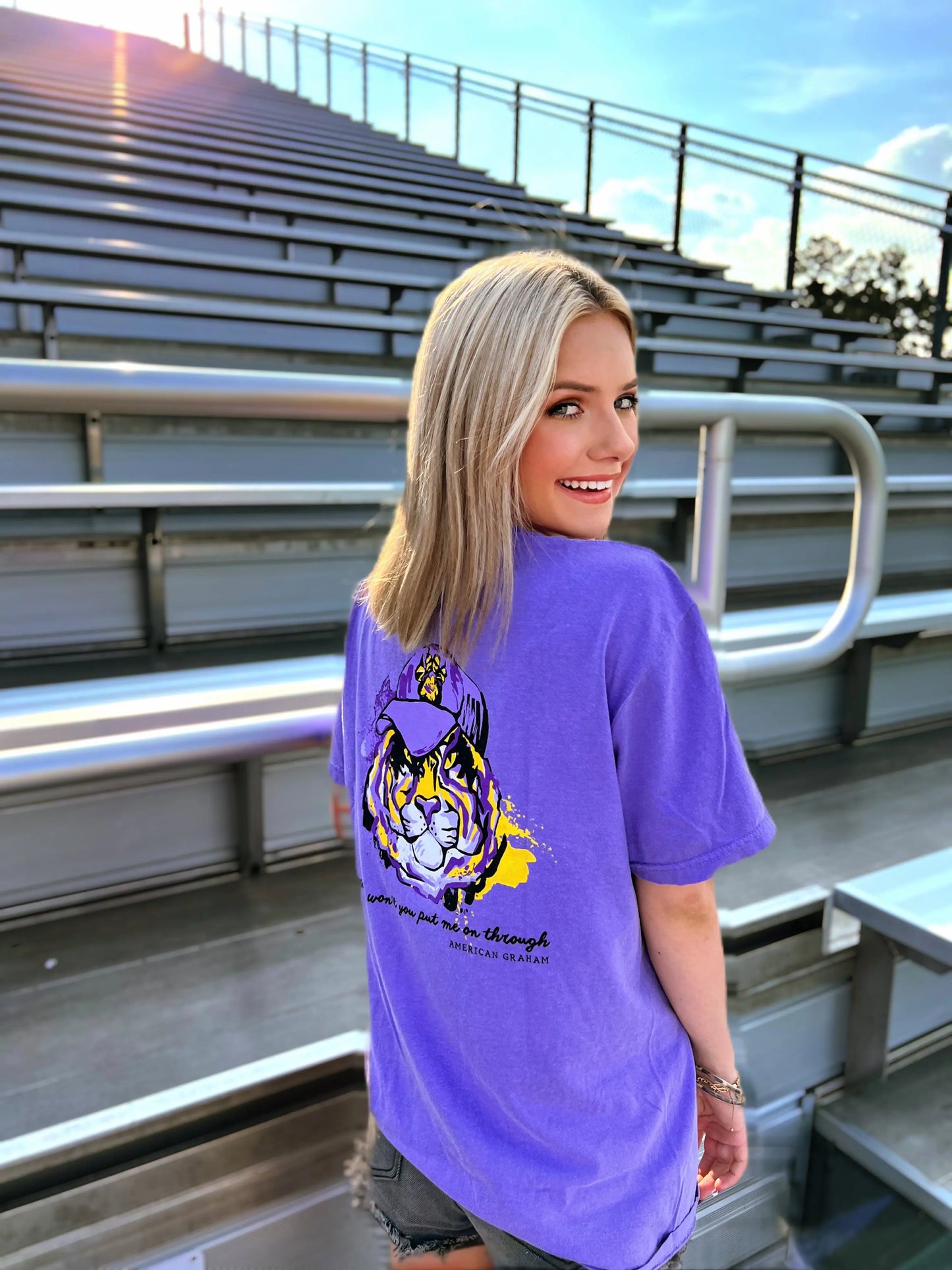 Callin' Baton Rouge Comfort Colors T-Shirt American Graham Apparel
