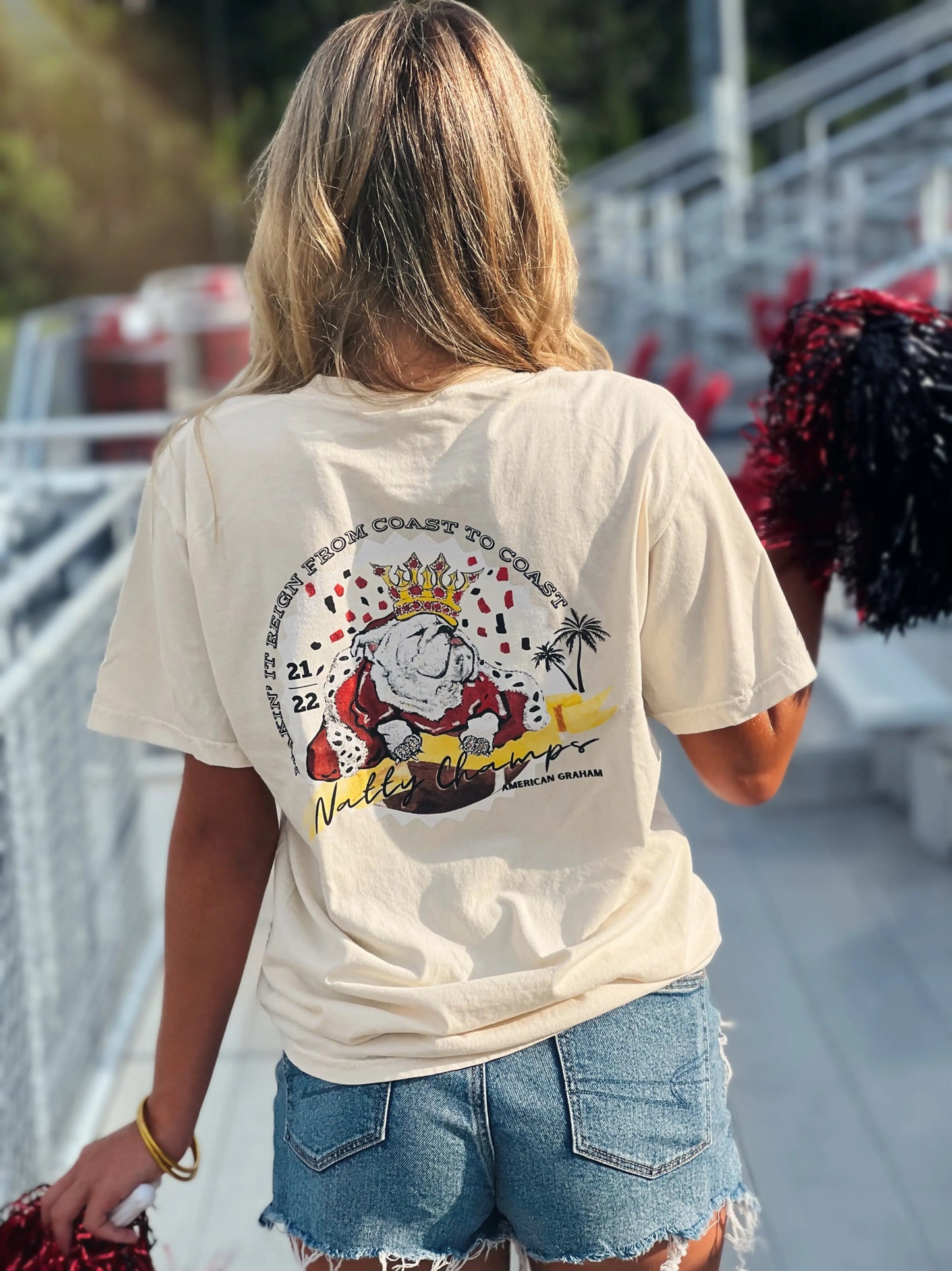 Makin' It REIGN From Coast To Coast Comfort Colors Tee American Graham Apparel