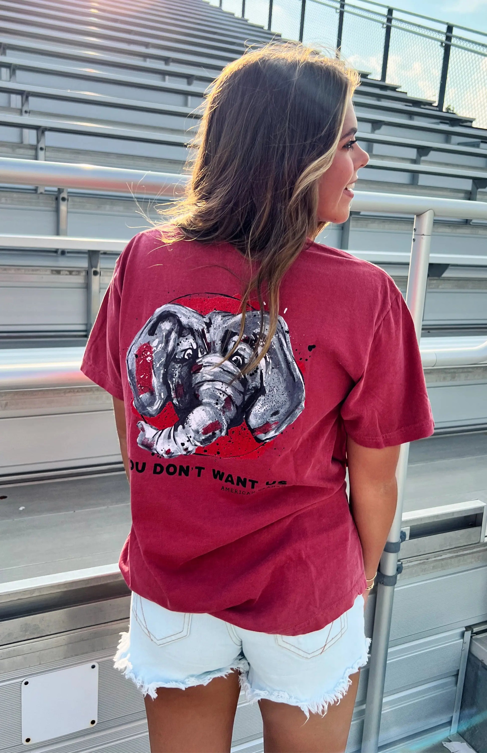 You Don't Want Us Comfort Colors T-Shirt American Graham Apparel