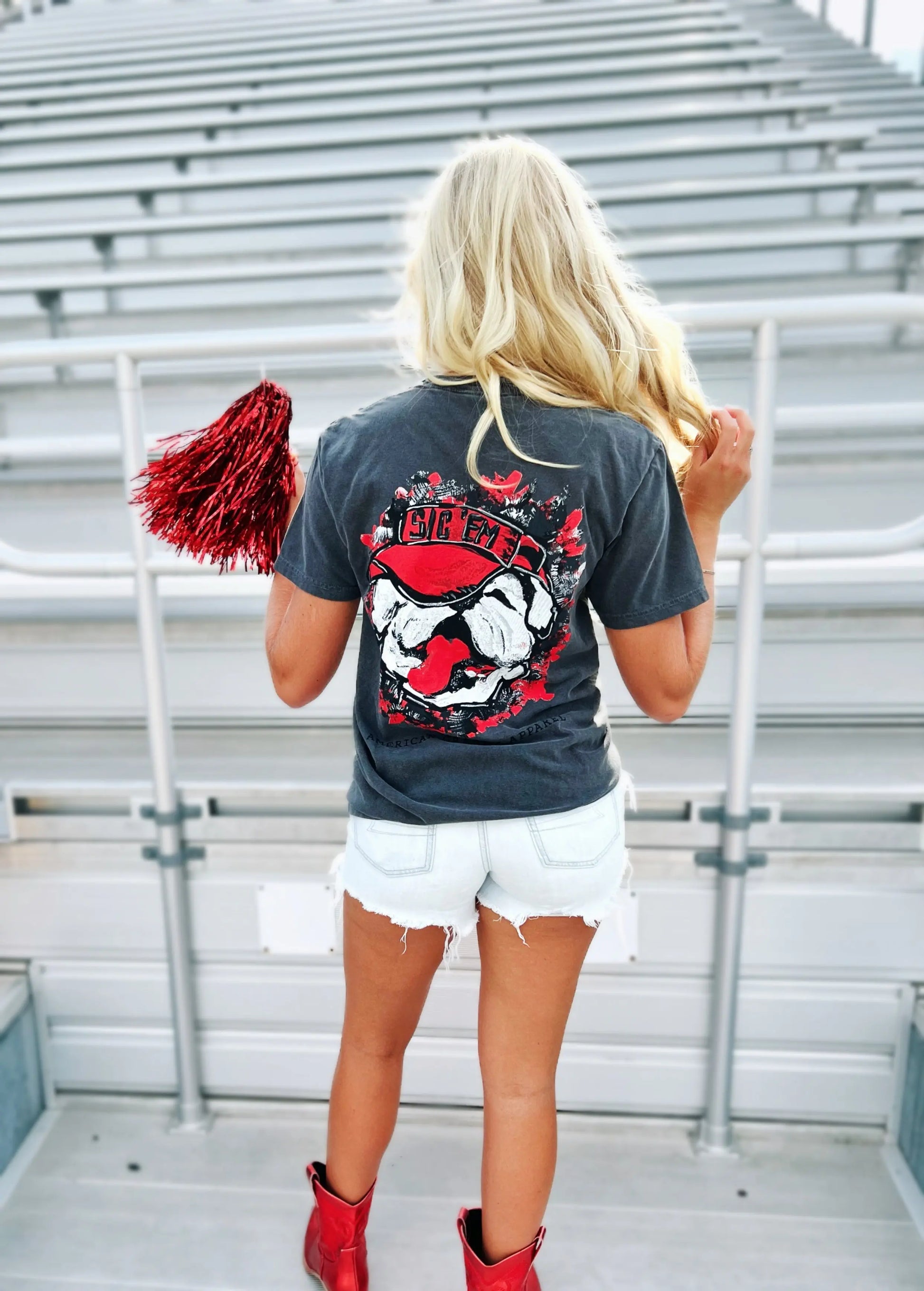 SIC EM Garment Dyed Tee American Graham Apparel