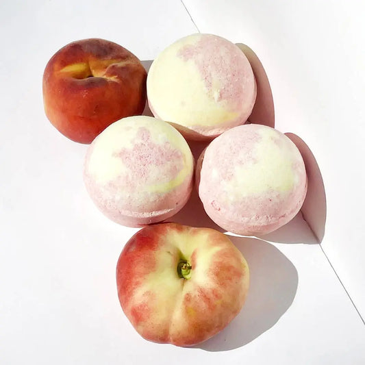 Georgia Peach Bath Bomb - 8oz Pure Drop