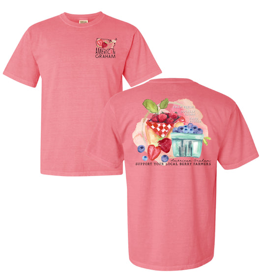 YOUTH Support Your Local Berry Farmer Shirt