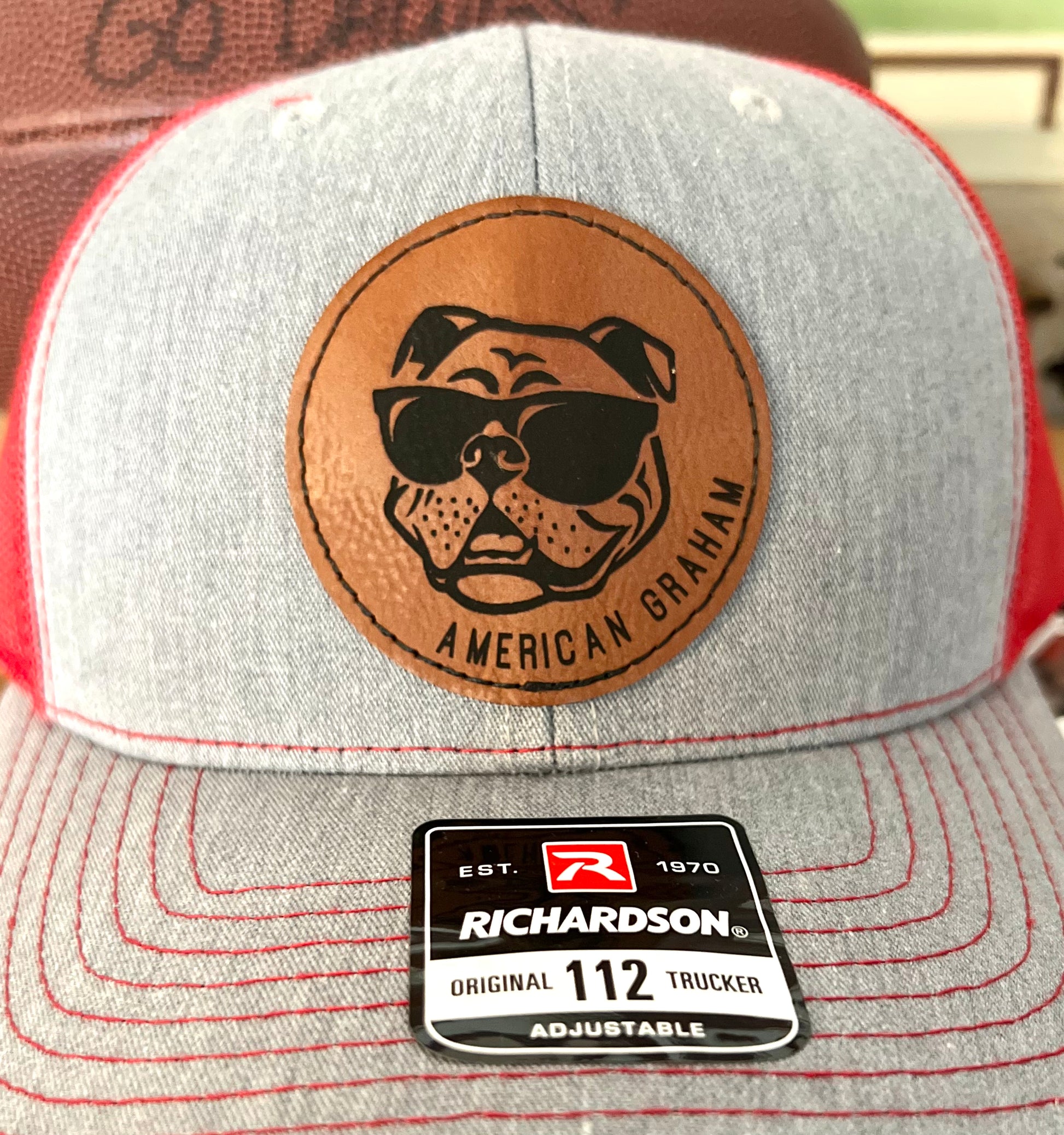 SUNNY DAWG Structured Logo Hat American Graham Apparel