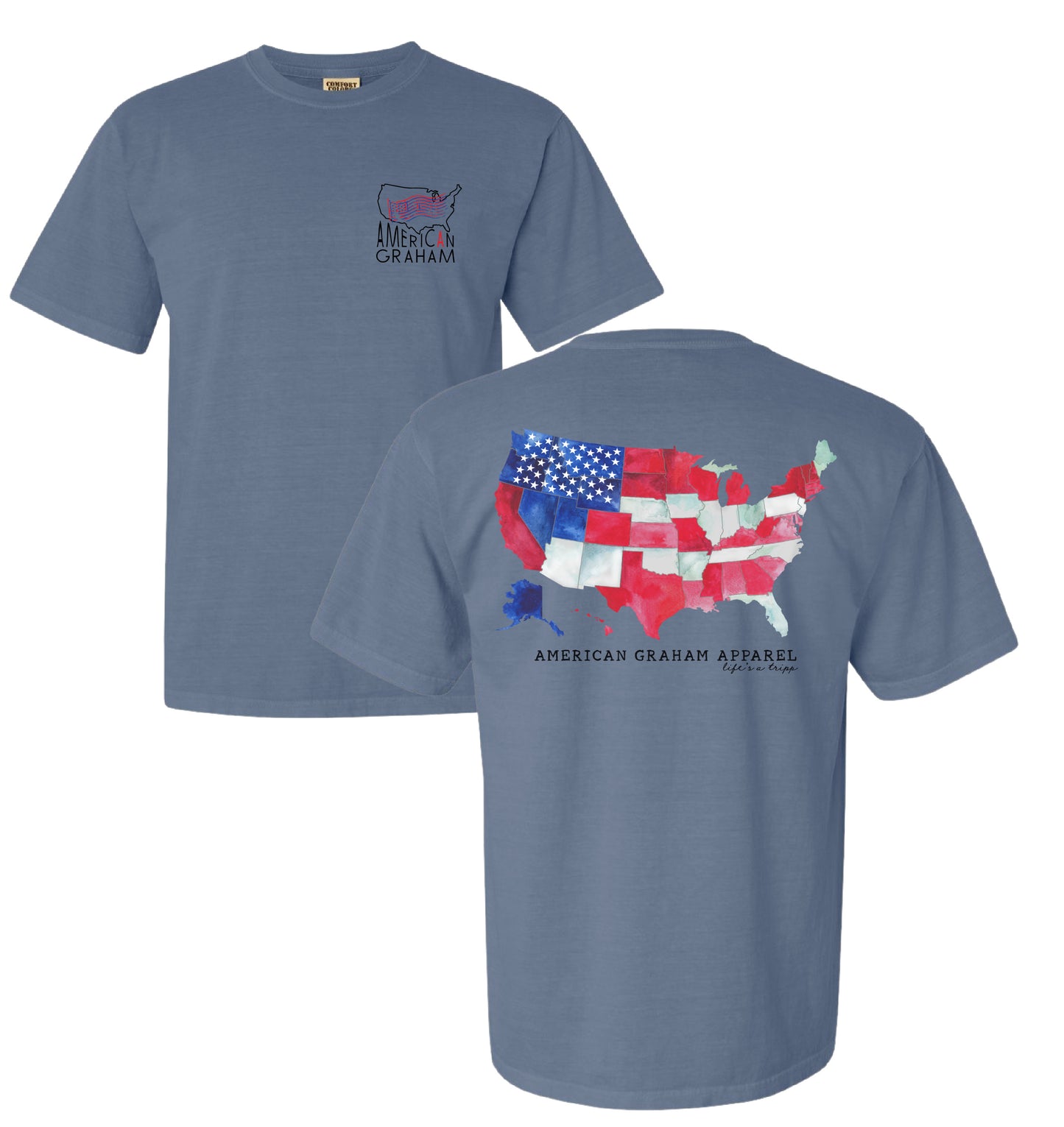 American Graham Liberty Comfort Colors Shirt