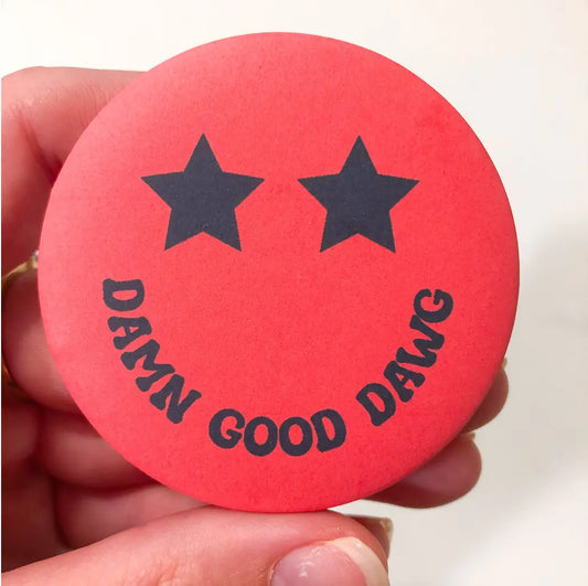 DGD Smiley Game Day Button American Graham Apparel