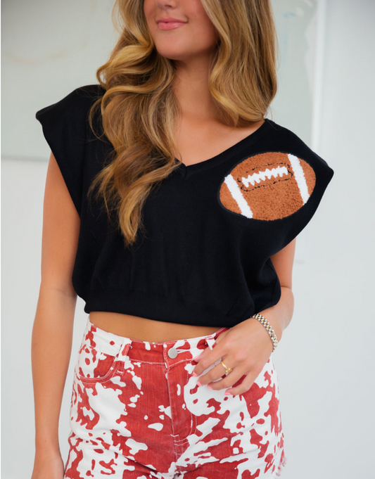 THE TOUCH DOWN SHOULDER PAD TOP
