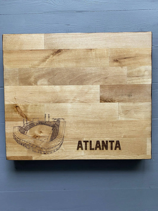 Truist Park Cutting Board Designs By Patterson
