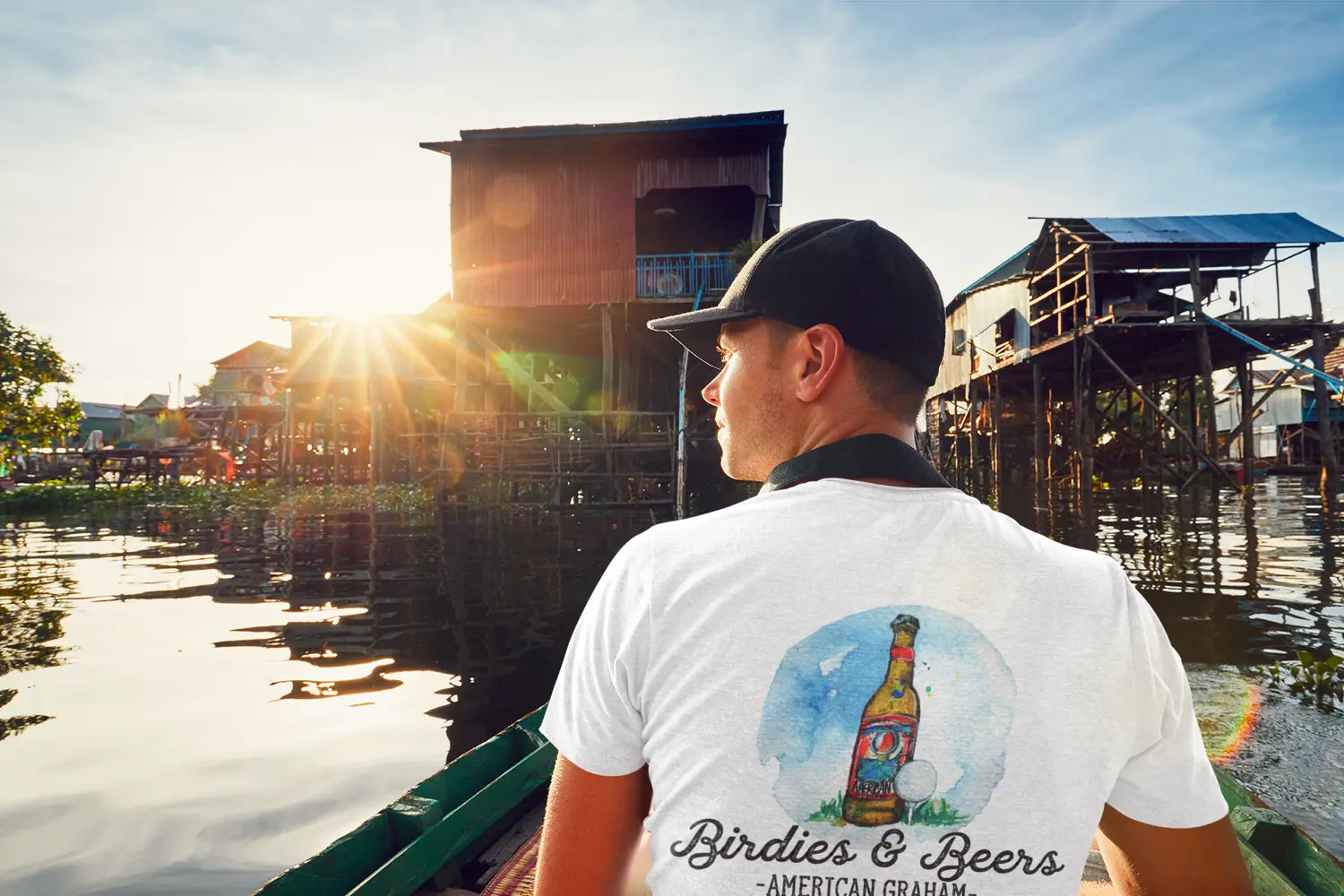 Birdies & Beers Comfort Colors T Shirt Apliiq