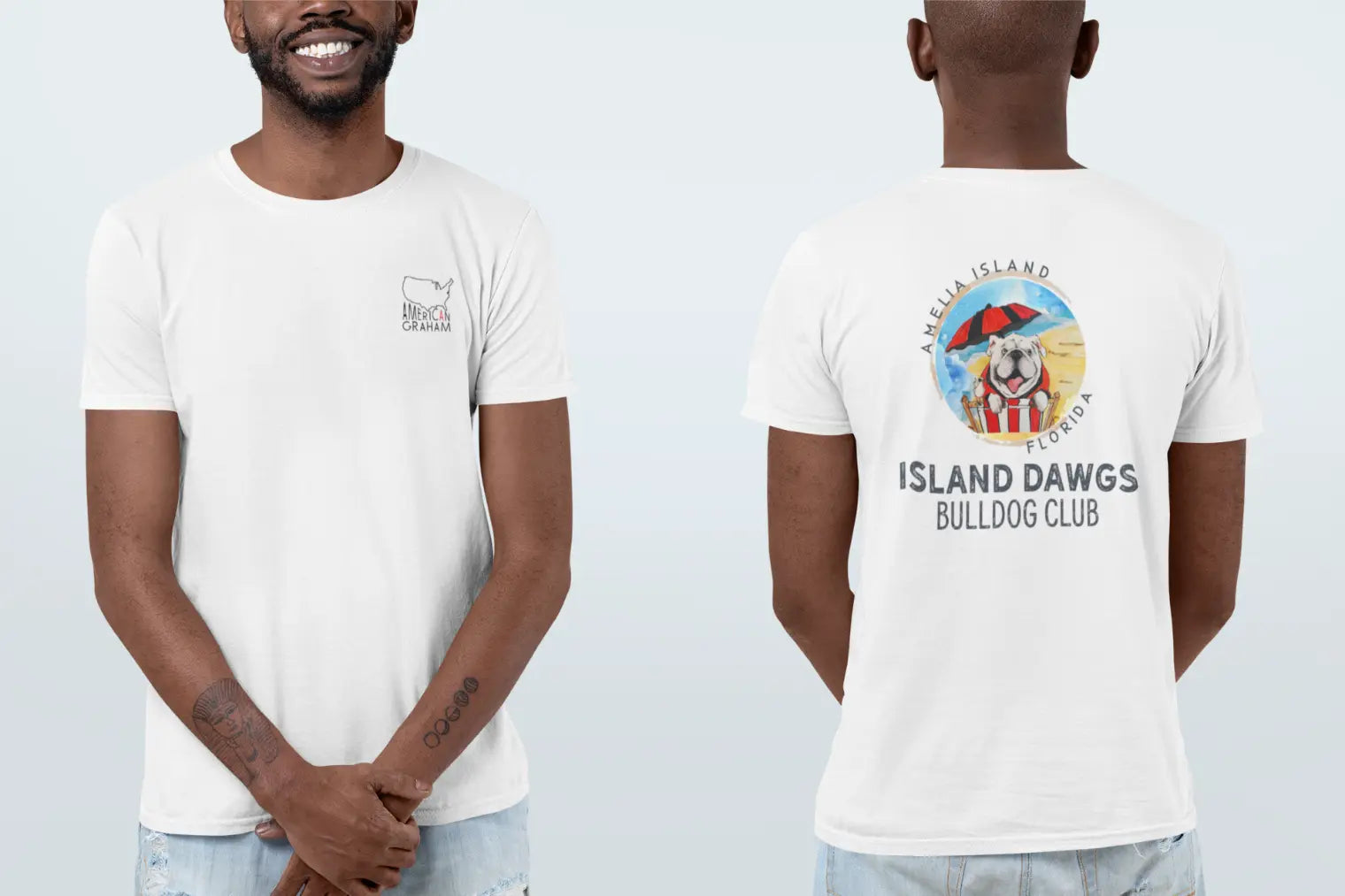 The Island Dawgs Hammer Tee Printify