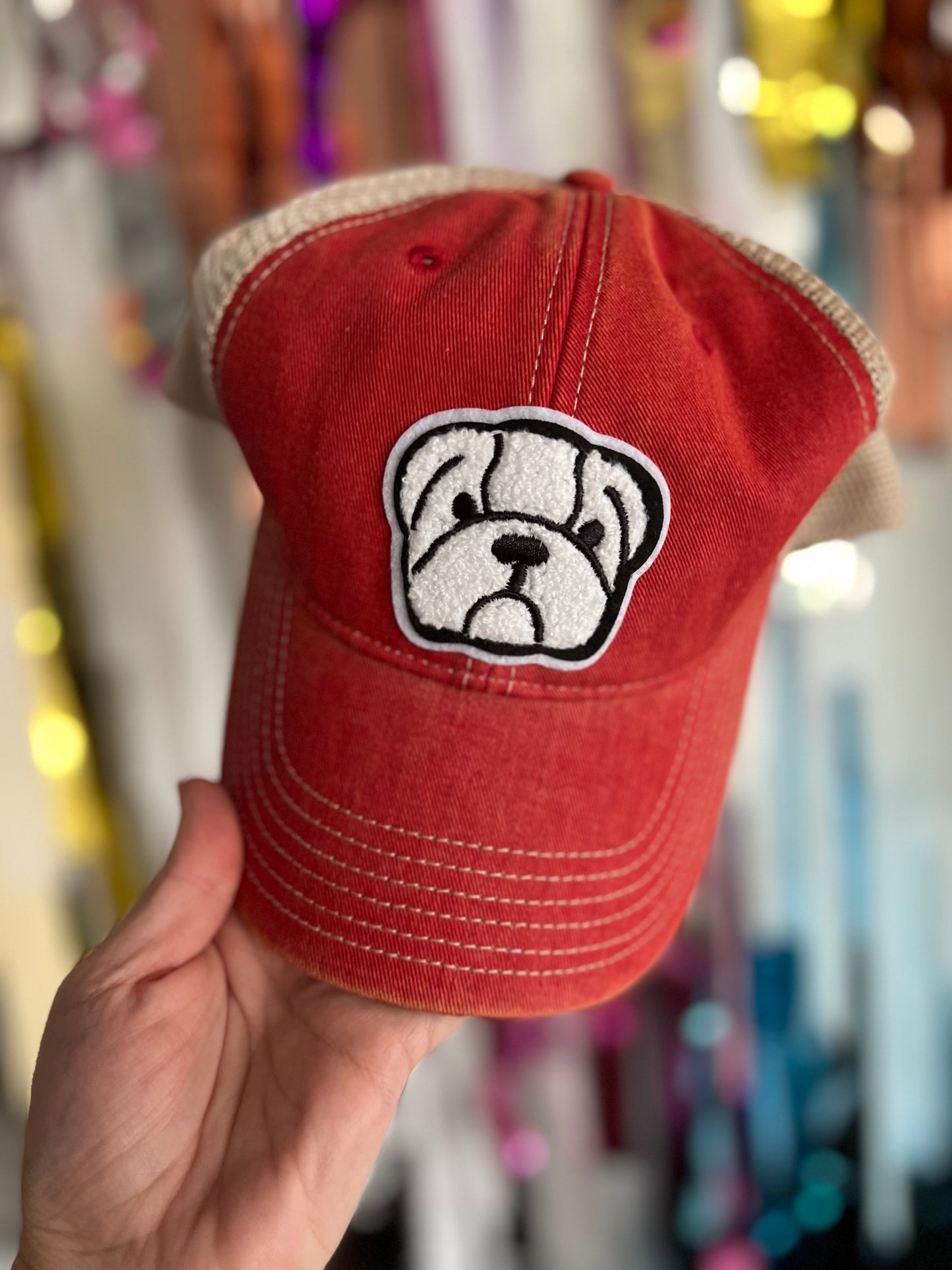 American Graham Bulldog Patch Hat