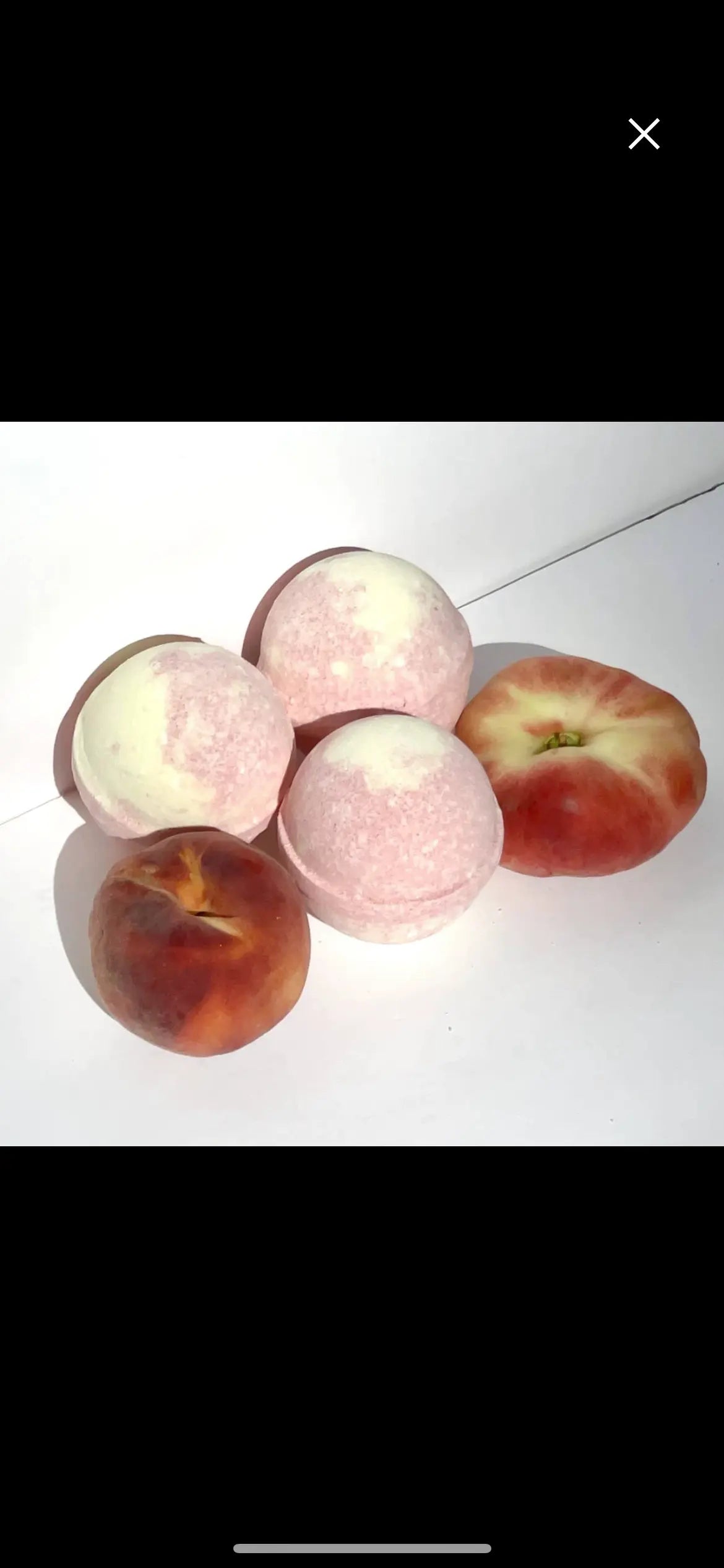 Georgia Peach Bath Bomb - 8oz Pure Drop