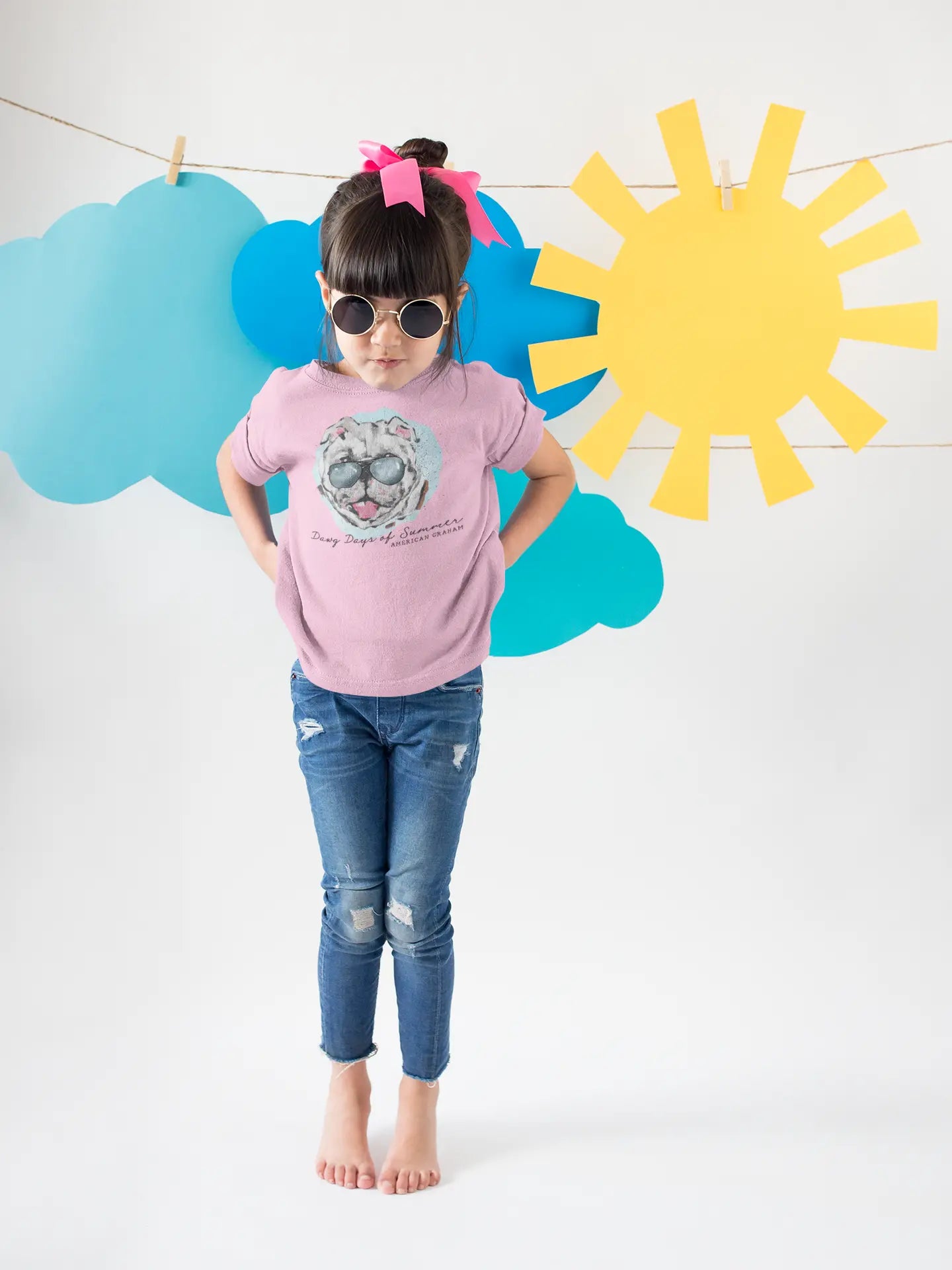 Youth Dawg Days of Summer Comfort Colors Tee American Graham Apparel