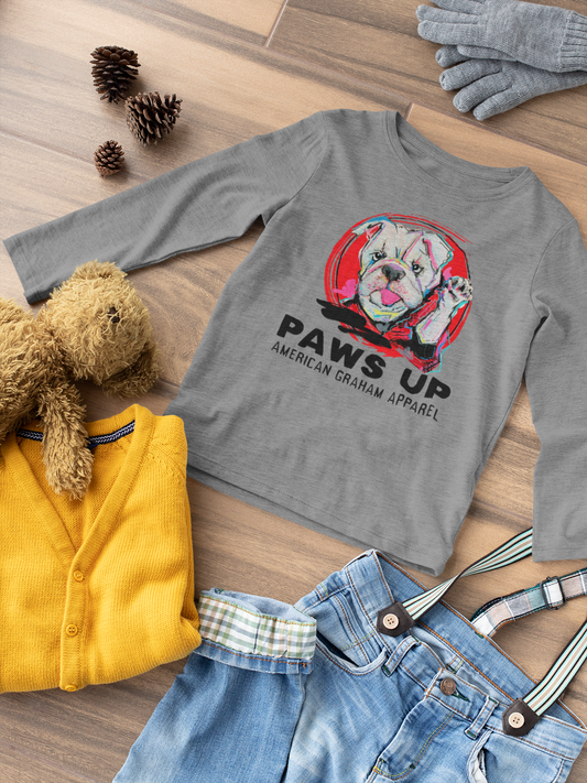 Youth Long Sleeve PAWS UP Tee