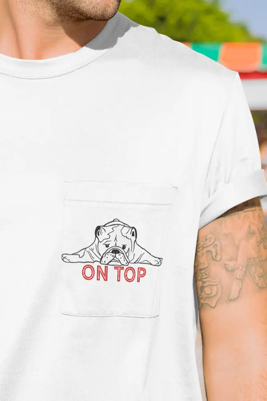 Bulldog Pocket Short Crew T-Shirt American Graham Apparel