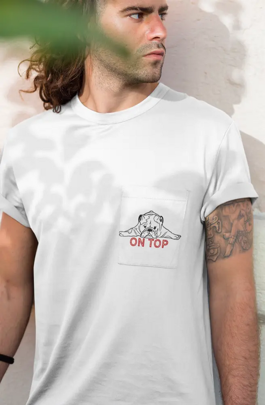 Bulldog Pocket Short Crew T-Shirt American Graham Apparel