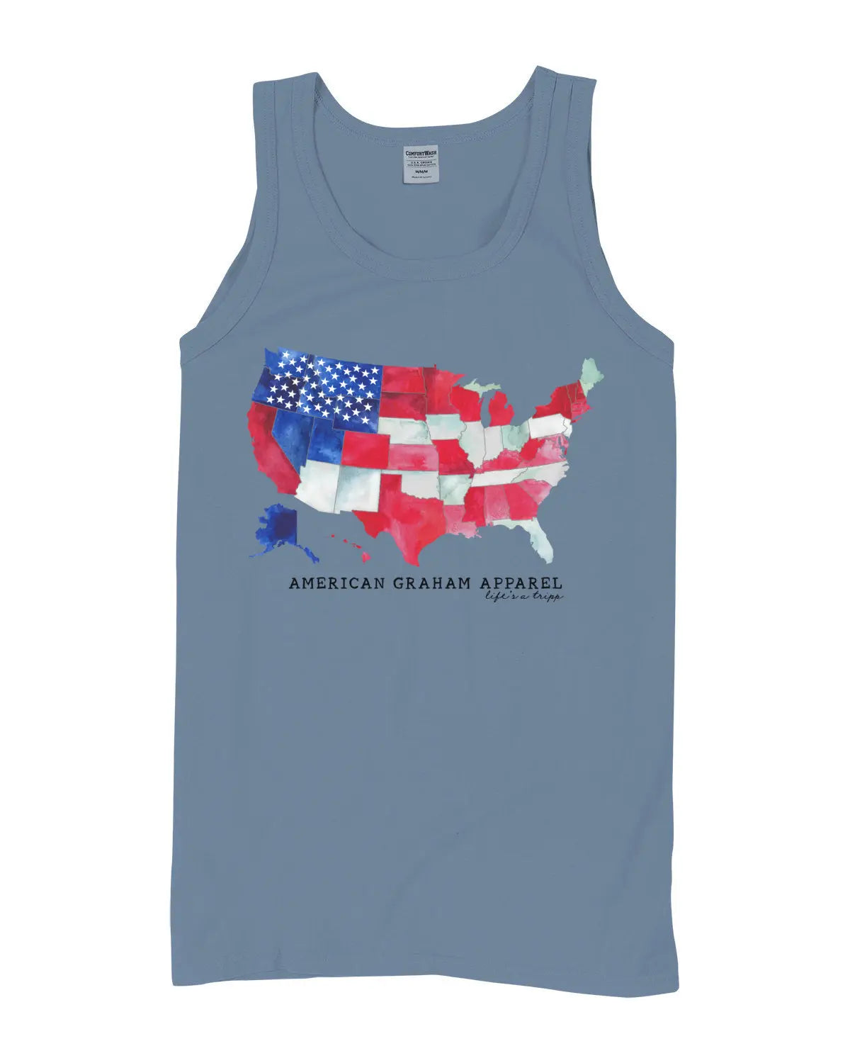 Liberty ComfortWash Tank American Graham Apparel